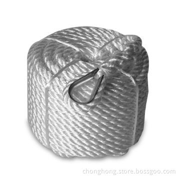 Nylon Filamentous Rope, Sized 4 to 60mm, Made of Polyester